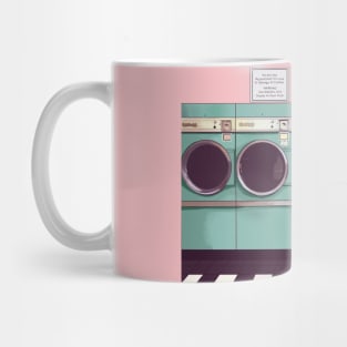 Pastel laundromat Mug